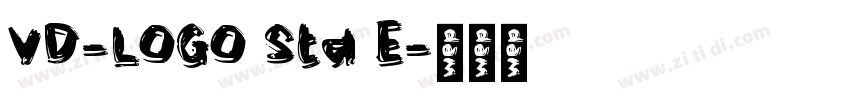 VD-LOGO Std E字体转换